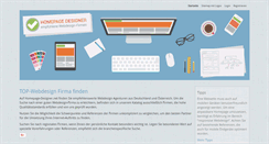 Desktop Screenshot of homepage-designer.net